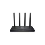 Tp - link wi - fi router archer ax17 ax1500, 1500mbps, lan / wan, 802. 11ac, black eu