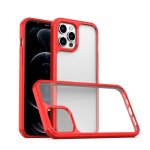 Tpu + �tui de protection pc pour iphone 13 pro (rouge)