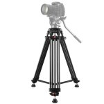 Trpied en alliage d aluminium  usage intensif pour camscope professionnel puluz pour appareils photo ...