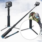 Tr�pied portable pliable selfie monopod stick pour gopro hero6 / 5 session / 5 / 4 session / 4 / 3 + ...