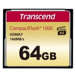 Transcend compact flash 64gb 1000x Transcend compact flash 64gb 1000x