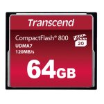 Transcend compact flash 64gb 800x Transcend compact flash 64gb 800x