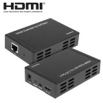 Transmetteur full hd 1080p hdmi vers extender + rcepteur sur un 100m cat5e / cat6 (tcp / ip)