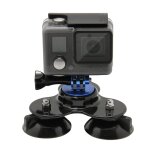 Triangle direction soupape � t�te creuse avec tr�pied + vis � poign�e pour gopro hero4 / 3 + / 3 / 2 ...