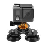 Triangle direction soupape � t�te creuse avec tr�pied + vis � poign�e pour gopro hero4 / 3 + / 3 / 2 ...