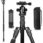 Tripo k2508s + b1s tr�pied d'alliage d'aluminium portable r�glable avec t�te de boule pour cam�ra slr ...