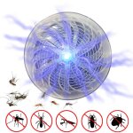 Tueur de moustiques  nergie solaire tueur d'insectes  la maison, lampe  lumire uv, rpulsif anti ...