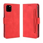 tui en cuir de style portefeuille style skin veau pour iphone 11 pro max, avec fente pour carte spare ...