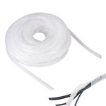 Tuyau d enveloppe d enroulement de c�ble de spirale de 100m, diam�tre: 6mm