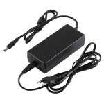 Ue plug 12v 5a 60w ac bloc d alimentation avec 5. 5mm dc plug pour lcd moniteurs cordon, sorties: 5. ...