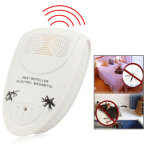 Ue plug ultrasonic pest rpulsif lectro - magntique (blanc)