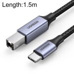Ugreen type - c / usb - c vers type - b c�ble de donn�es de connexion tresse en nylon pour imprimante, ...