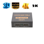 Uhd 3d 4k * 2k full hd1080p hdmi splitter rpteur de concentrateur 1x4 / 1x2port hub plug eu