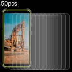 Pour ulefone armor x12, 50 pi�ces, film en verre tremp� 0. 26mm 9h 2. 5d