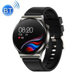 Um91 tws bluetooth headset smart watch mp3 musique sports business bluetooth montre (noir)
