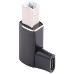 Usb - c / type c femelle  l'adaptateur masculin midi usb 2. 0 b pour instrument lectronique / imprimante ...