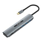 V216 9 en 1 usb - c / type - c � pd + 3 x usb 3. 0 + usb - c / type - c + sd + tf + hdmi + hub adaptateur ...