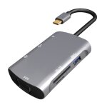 V217e 7 in 1 type c / usb - c to pd + hdmi + vga + usb3. 0 + ub2. 0 + sd / tf multi - function type - ... V217e 7 in 1 type c / usb - c to pd + hdmi + vga + usb3. 0 + ub2. 0 + sd / tf multi - function type - ...