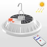 V62 solar + rc 120 led 120 leds ufo lumi�re rechargeable lumi�re de secours m�nag�re ampoule de camping ...