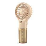 Ventilateur �lectrique portatif d'hydratation de ventilateur de brumisation portatif rechargeable par ...