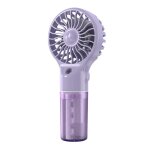 Ventilateur �lectrique portatif d'hydratation de ventilateur de brumisation tenu dans la main rechargeable ...
