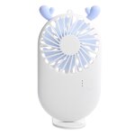 Ventilateur de poche portatif avec mini - cl� usb et contr�le de 3 vitesses (blanc)