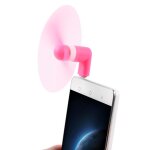 Ventilateur portatif de type usb 3. 1 type c avec deux feuilles, pour tlphone portable avec fonction ...