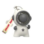 Ventilateur porte - clés pendentif poupée astronaute (blanc) Ventilateur porte - clés pendentif poupée astronaute (blanc)