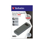 Verbatim fingerprint secure ssd usb 3. 2 gen 1 usb - c 2, 5 1tb Verbatim fingerprint secure ssd usb 3. 2 gen 1 usb - c 2, 5 1tb