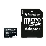 Verbatim microsdhc pro 32gb class 10 uhs - i incl adaptateur