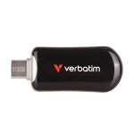 Verbatim plectra noir 512gb usb - c flash drive 30227 Verbatim plectra noir 512gb usb - c flash drive 30227