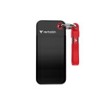 Verbatim pocket ssd usb 3. 2 2tb noir / rouge 32196