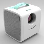W - s1 10w vid�o projecteur pour enfants technologie lcd de 30 lumens hd 1080p, supporte av / usb / mini ...