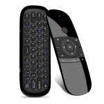 W1 wireless qwerty 57 touches clavier 2. 4g air mouse tlcommande avec indicateur led pour android tv ...