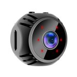W8 mini camra hd 1080p vision nocturne batterie surveillance vido wifi smart home camra (noir)
