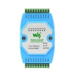 Waveshare rs485 - hub - 8p concentrateur rs485 isol de qualit industrielle  8 canaux, support de montage ...
