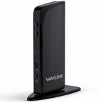 Wavlink ug39pd1 station d'accueil 13 en 1 type - c pour triple moniteur 4k hd, prise :