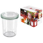 Weck lot de 12 bocaux 160ml en verre avec couvercle