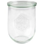 Weck lot de 6 bocaux 1062ml forme tulipe