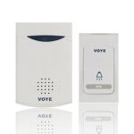 Wireless 38 tunes remote control sonnette alarme de porte bell