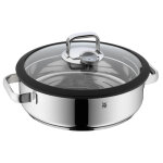 Wmf vitalis cuiser - vapeur avec couvercle en verre 28cm