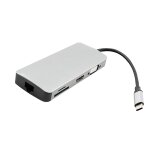 Ws - 06 9 en 1 type - c à rj45 + vga + pd + hdmi + sd + tf + audio 3. 5mm + 2 x adaptateur hub usb3. ... Ws - 06 9 en 1 type - c à rj45 + vga + pd + hdmi + sd + tf + audio 3. 5mm + 2 x adaptateur hub usb3. ...