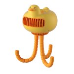 Wt - e20 poussette fan usb mute portable octopus high air volume mini fan, style: type ordinaire (jaune) ...