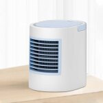 Wt - f11 380 ml ventilateur elliptique portable � refroidissement par eau (bleu)