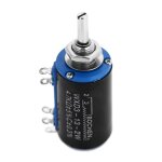 Wxd3 - 13 - 2w 4. 7k ohm potentiomètre de précision multitours - noir Wxd3 - 13 - 2w 4. 7k ohm potentiomètre de précision multitours - noir