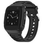 Pour xplora x5 / x5 play children watch bracelet de montre de remplacement en silicone (noir) Pour xplora x5 / x5 play children watch bracelet de montre de remplacement en silicone (noir)