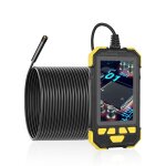 Y19 8mm simple simple maine endospope dur - fil de main avec �cran lcd couleur ips de 4, 3 pouces, longueur ...