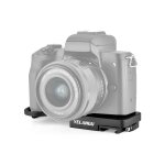 Yelangu cl13 plaque de base l camera camera pour canon eos m50 (noir)