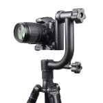 Yelangu t�te de tr�pied � 360 degr�s horizontale pour cam�scopes domestiques dv et reflex (noir)