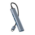 Yesido hb17 adaptateur hub de station d'accueil multifonction usb - c / type - c 4 en 1